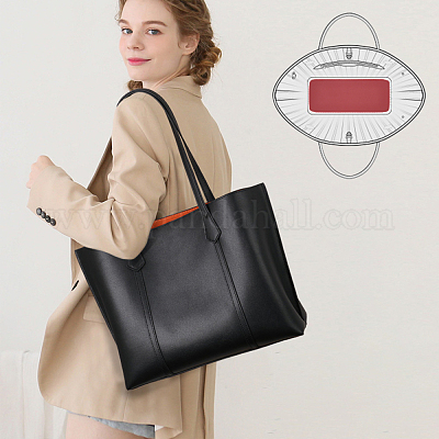 6 pcs 12 x 8 Inch Plastic Rectangle Handbag Base Shaper for Hand Bag Tote  Purse Handbag Bottom Clear Trimable 