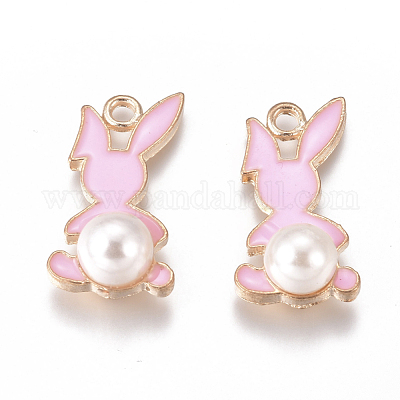 Pendentifs d'émail en alliage&nbsp;ENAM-F137-01A-1