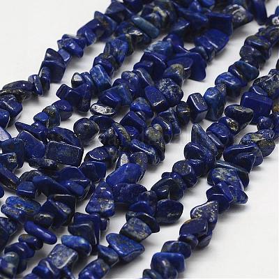 Natürlicher Lapislazuli Perlenstränge&nbsp;G-F328-15-B-1
