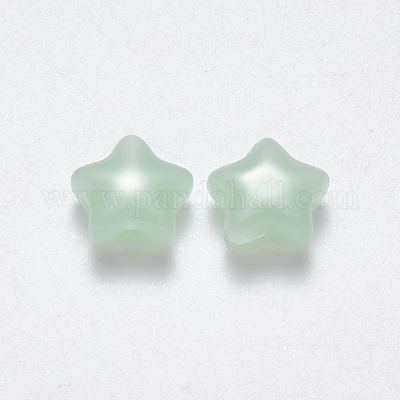 Nachahmung Jade Glasperlen&nbsp;GLAA-R211-04-B02-1
