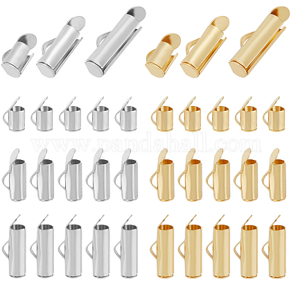 200 Pezzi Anelli Di Salto E Ganci Per Gioielli - Acciaio Inossidabile Argento E Oro, Per Braccialetti E Collane Fai Da Te - Foto 11