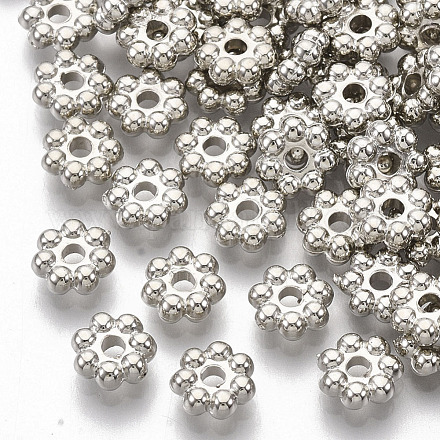 Placage de perles d'espacement en plastique ABS KY-T019-01A-1