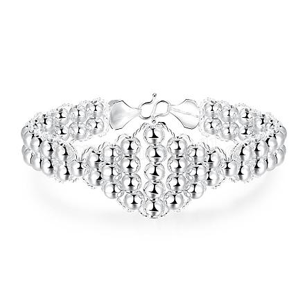 Laiton design losanges simples perles bracelets BJEW-BB00653-1
