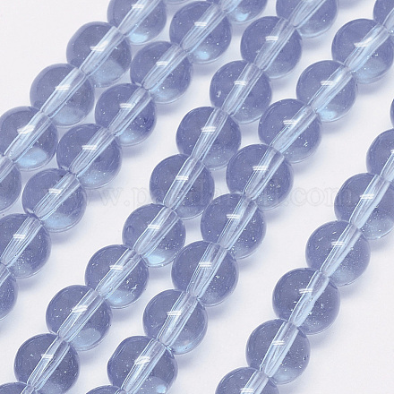 Chapelets de perles en verre GLAA-G051-10mm-C09-1