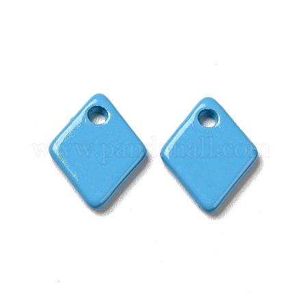 Spray Painted 201 Stainless Steel Charms STAS-G304-18A-1