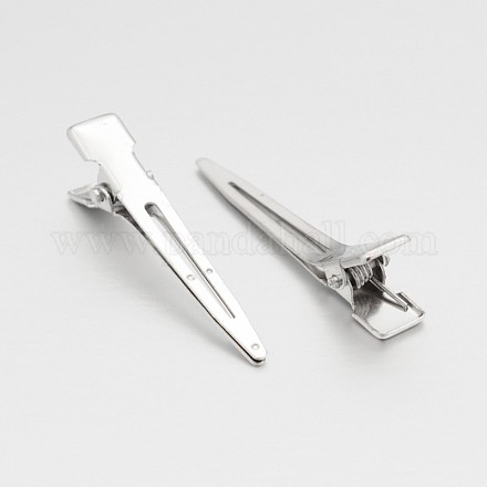 Accessori di clip alligatore per capelli di ferro IFIN-A171-10B-1