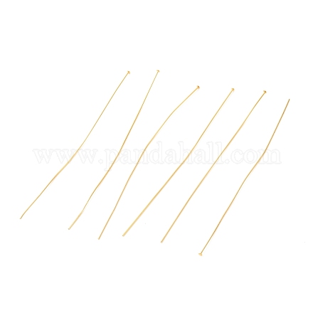 Brass Flat Head Pins X-KK-F824-114I-G-1