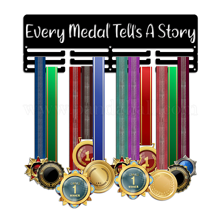 PH PandaHall Inspirational Quote Medal Holder ODIS-WH0045-013-1