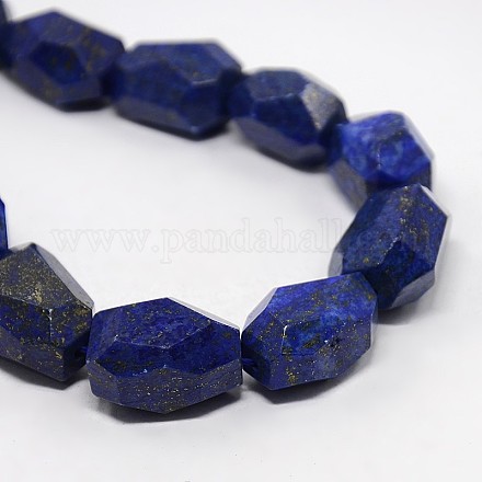 Filo di Perle lapis lazuli naturali  G-J237-03-1