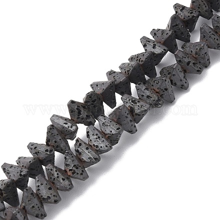 Natural Lava Rock Beads Strands G-F740-14-1