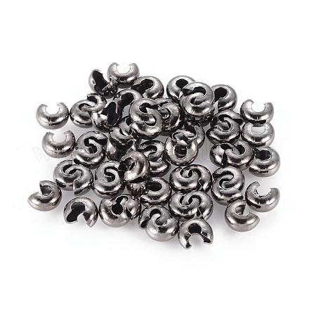 Iron Crimp Beads Covers IFIN-H029-NFB-NF-1
