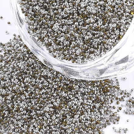FGB Plated Glass Seed Beads SEED-S019-08E-1