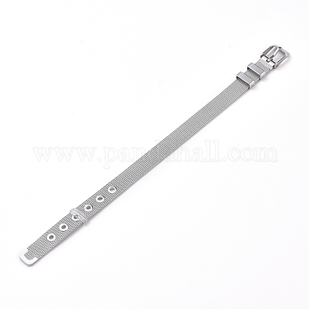 Cinturini per orologi in maglia di acciaio inossidabile WACH-WH0001-15-10mm-1