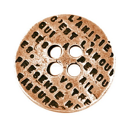 Zinc Alloy Buttons X-PALLOY-A15476-R-FF-1