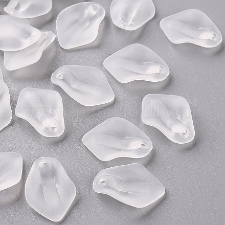 Transparent Frosted Acrylic Pendants MACR-S371-03A-701-1