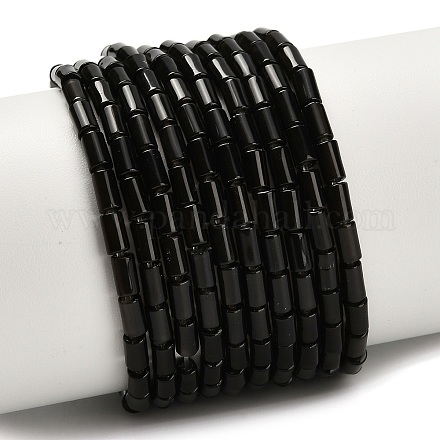 Natürlichen Obsidian Perlen Stränge G-P600-B04-01-1