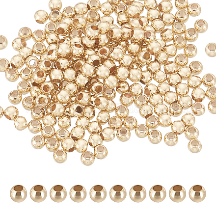 Beebeecraft Brass Beads KK-BBC0009-71A-1