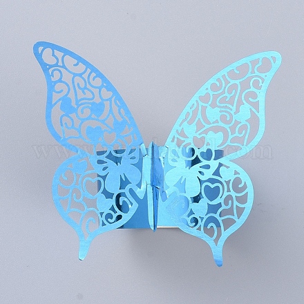 Ronds de serviette en papier papillon CON-G010-B07-1