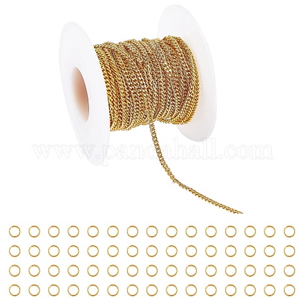 Brass Curb Chains CHC-AR0001-02-1