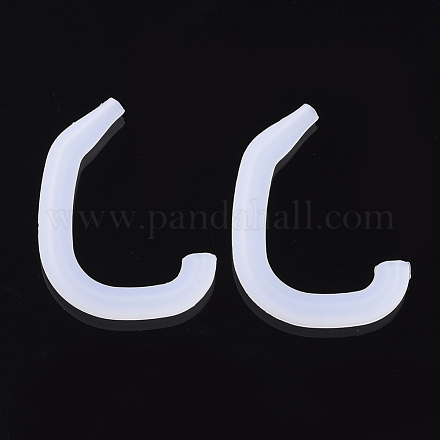 Reusable Silicone Ear Hook AJEW-S075-01D-1