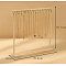 Wooden Necklace Display Stands, Jewelry Organizer Display Rack for Necklace, BurlyWood, 8x39.8x40.7cm