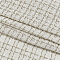 Chemical Fiber Fabric, Rectangle with Grid, Floral White, 1560x1050x0.6mm
