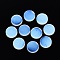 Opalite Cabochons, Flat Round, Flat Back, 14.5x4.5mm
