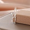 Stainless Steel Pendants, Skeleton, Stainless Steel Color, 28x13mm
