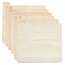 SUPERFINDINGS 6Pcs Vinyl Record Dividers Wooden Album Record Dividers Alphabetical Record Holder Organizer Letter A~Z LP Record Dividers for Album Record Storage and Display, 30x32.5cm