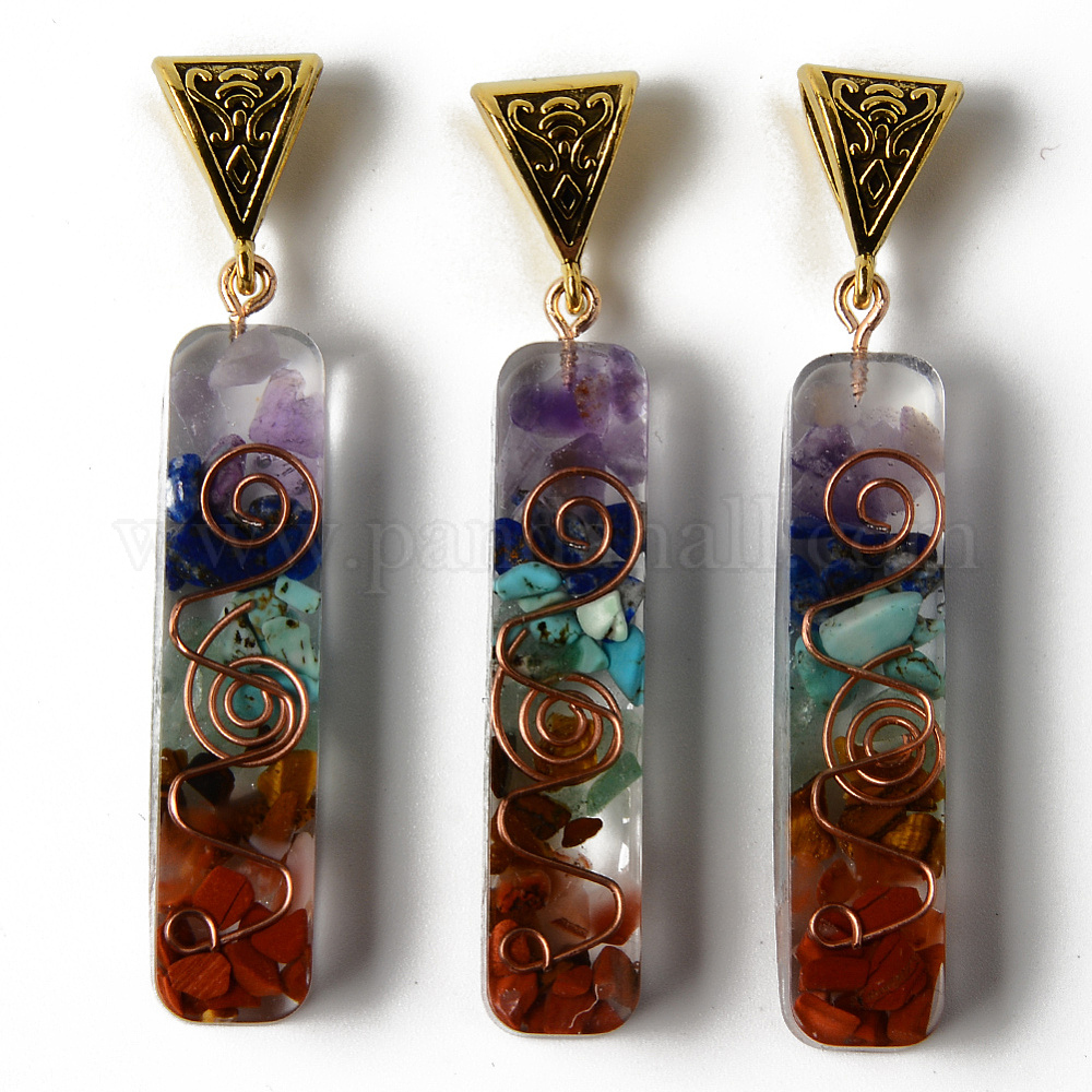 Pendentif en résine époxy – élégance personnalisée main image 1