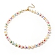 Bracelets et bracelets de cheville et colliers de perles en plastique abs et de perles acryliques SJEW-JS01238-3