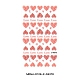 Valentinstag 5d liebe nail art sticker decals MRMJ-R109-Z-D4378-2