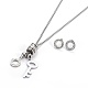 304 Stainless Steel Jewelry Sets SJEW-E328-02-3