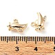 Rack Plating Brass Micro Pave Cubic Zirconia Pendants KK-K333-82G-3