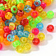 Perles européennes en acrylique transparente MACR-YW0001-07-2