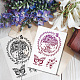 PH PandaHall Tree of Life Clear Stamp DIY-WH0618-0092-6