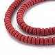 Handmade Polymer Clay Beads Strands CLAY-N008-22-4
