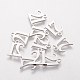 201 Stainless Steel Charms STAS-Q201-T410-1