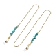 Brillenketten mit Perlen aus natürlichen gemischten Edelsteinsplittern AJEW-EH00390-3