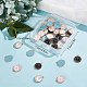 SUNNYCLUE 1 Box 40Pcs 4 Colors Clock Charms Bulk Clock Charm Chrismas New Year Charms Time Watch Charms for jewellery Making Charm DIY Bracelet Necklace Earrings Beginners Adult Women Crafts Supplies ENAM-SC0002-96-7