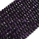 Natürlichen Amethyst Perlen Stränge&nbsp;G-C280-A07-02-2