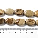 Chapelets de perles en jaspe avec images naturelles G-L164-A-28-5