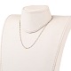 Handgefertigte Perlenketten aus Glasperlen NJEW-JN03185-03-4