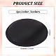3Pcs 3 Colors Polyester Round Fascinator Hat Base for Millinery AJEW-FG0002-76-2