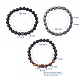 Kits de bracelets extensibles unisexes X-BJEW-JB04845-3