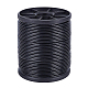 Benecreat43.5ヤード/ 40m 304ステンレス鋼黒ビニールコーティングワイヤーロープ（コーティング外径  2mm）  屋内屋外吊り下げ装飾用の7x7連売りステンレスワイヤーロープ TWIR-WH0002-11-1