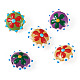 5pcs cuentas de lampwork hechas a mano&nbsp;LAMP-TA0002-29-2