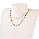 Alloy Enamel Star Link Chain Bracelets & Necklaces Jewelry Sets X-SJEW-JS01140-7