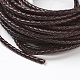 Braided Leather Cord WL-F009-B01-4mm-2