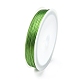 10 rollo de cuerda de cristal elástica plana de 10 colores EW-YW0001-08-5